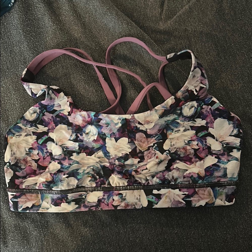 Lululemon Floral Women's Sports Bra